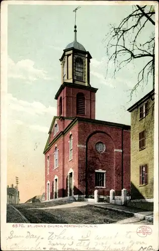Ak Portsmouth New Hampshire USA, St. John's Church