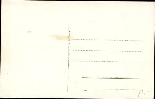 Ak Fischdampfer auf See, Fischerboot