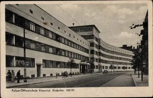 Ak Berlin Köpenick, Polizei Offizierschule, Kirdorfstraße 100-111