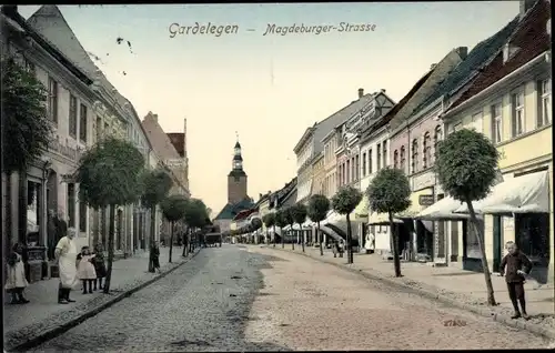 Ak Gardelegen in der Altmark, Magdeburger Straße