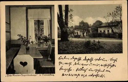 Ak Tannenkrug in Brandenburg, Fritz Reuter Jugendherberge