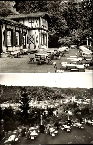 Ak Bad Ems an der Lahn, Cafe Schweizerhaus