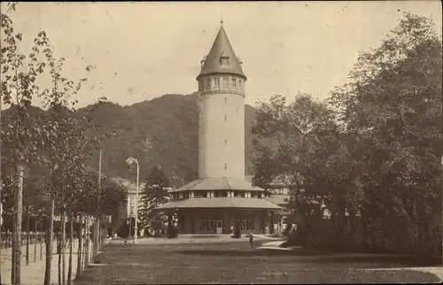 Ak Bad Ems an der Lahn, Wasserturm