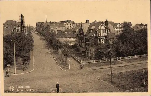 Ak Duinbergen Knokke Heist Westflandern, Avenue du Roi