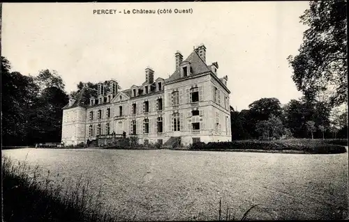 Ak Percey Yonne, Le Chateau