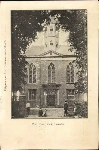 Ak Leusden Utrecht Niederlande, Ned. Herv. Kerk