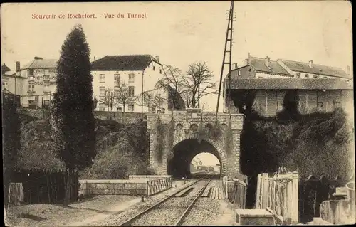 Ak Rochefort sur Mer Charente Maritime, Vue du Tunnel