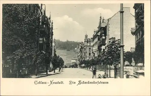 Ak Neustadt Koblenz am Rhein, Schenkendorfstraße