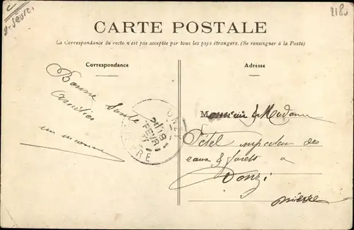 Buchstaben Ak Thouars Deux Sèvres, Images Diverses de la Ville