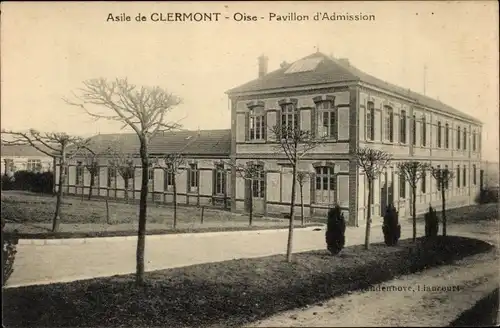 Ak Clermont Oise, Eintrittspavillon