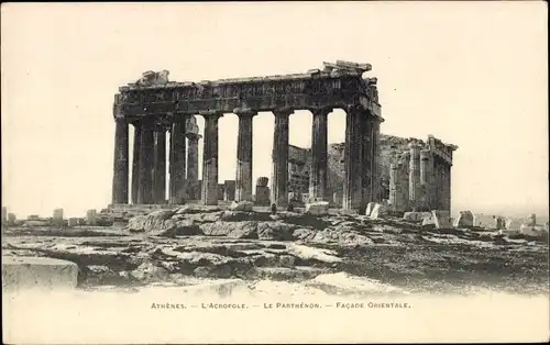 Ak Athen Griechenland, Die Akropolis, Der Parthenon