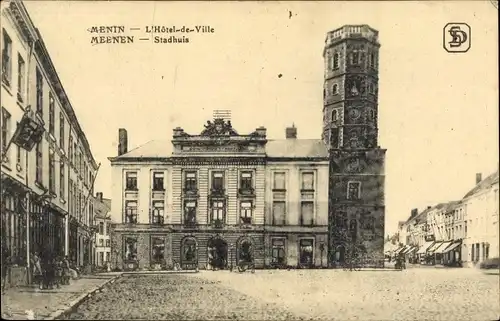 Ak Menin Menen Meenen Lys Westflandern, Stadhuis