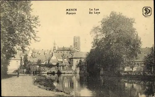 Ak Menin Menen Meenen Lys Westflandern, La Lys