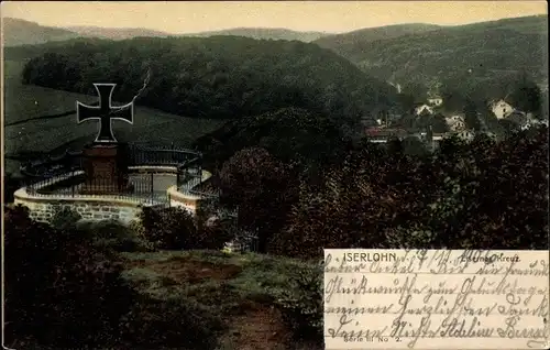 Ak Iserlohn im Märkischen Kreis, Eisernes Kreuz