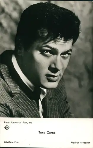 Ak Schauspieler Tony Curtis, Portrait