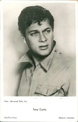 Ak Schauspieler Tony Curtis, Portrait