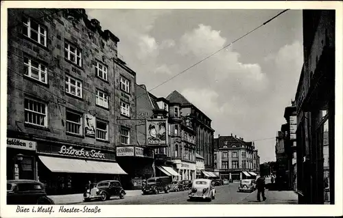 Ak Buer Gelsenkirchen, Horster Straße, Geschäft Bünck & Sohn