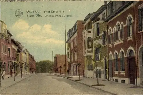 Ak Oude God Mortsel Flandern Antwerpen, Avenue-Prince-Leopold