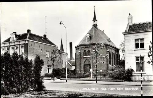 Ak Waalwijk Nordbrabant Niederlande, N. H. Kirche Baardwijk