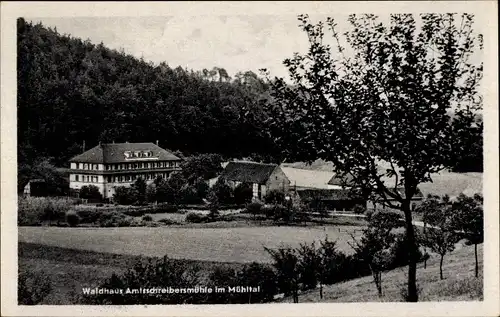 Ak Eisenberg in Thüringen, Amtsschreibermühle, Mühltal