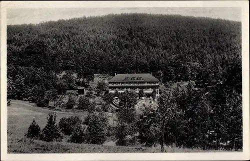 Ak Eisenberg in Thüringen, Waldhaus Amtsschreibermühle, Mühltal