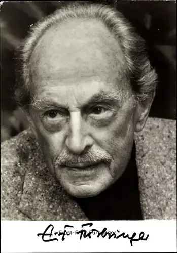 Ak Schauspieler Ernst Fritz Fürbringer, Portrait, Autogramm