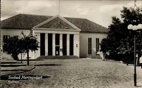 Ak Ostseebad Heringsdorf auf Usedom, Klubhaus