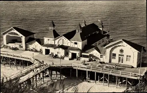 Ak Ostseebad Sellin auf Rügen, Seebrücke