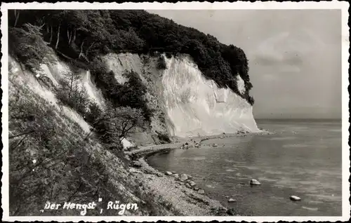 Foto Ak Insel Rügen, Steilküste, der Hengst