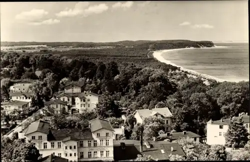 Ak Ostseebad Göhren auf Rügen, Teilansicht