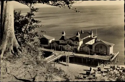 Ak Ostseebad Sellin auf Rügen, Seebrücke