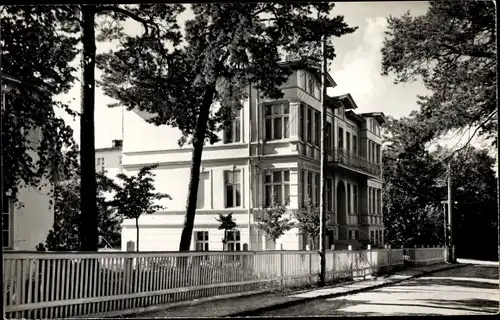 Ak Ostseebad Ahlbeck Heringsdorf Usedom, Kinder-Erholungsheim Meeresblick