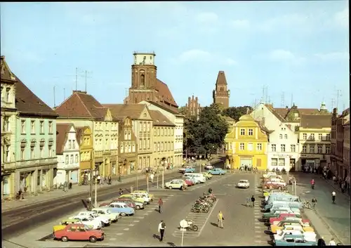 Ak Cottbus in der Niederlausitz, Altmarkt