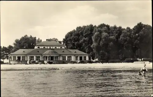 Ak Ueckermünde in Vorpommern, Strandbad