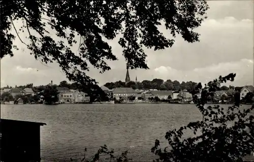 Ak Malchow in Mecklenburg, Blick über den See