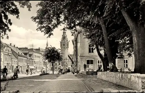 Ak Dahme in der Mark, Hauptstraße, Rathaus