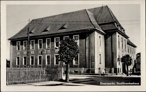 Ak Elsterwerda in Brandenburg, Stadtkrankenhaus