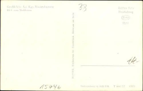 Ak Groß Köris in Brandenburg, Panorama, Moddersee