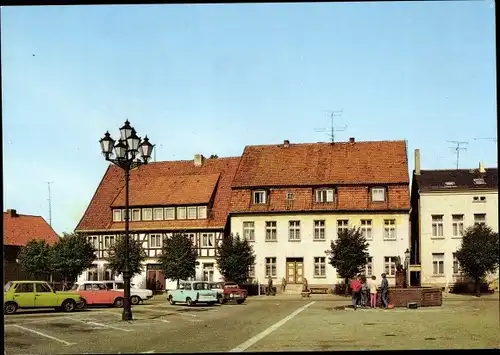 Ak Barth an der Ostsee, Markt