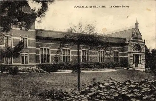 Ak Dombasle Meurthe et Moselle, Casino Solvay