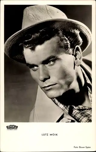 Ak Schauspieler Lutz Moik, Portrait