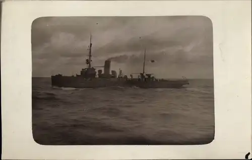 Foto Ak Deutsches Kriegsschiff