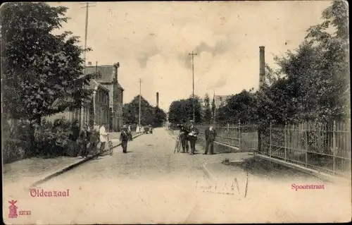 Ak Oldenzaal Overijssel, Spoorstraat