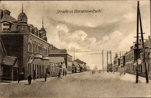 Ak Baranawitschy Baranowitschi Weißrussland, Straße, 1. WK