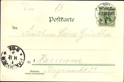 Litho Hameln in Niedersachsen, Panorama