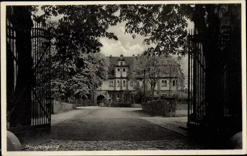 Ak Bevern im Weserbergland, Schloss, Landeserziehungsanstalt Wilhelmstift