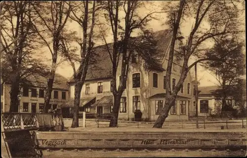 Ak Vegesack Hansestadt Bremen, Hotel Havenhaus