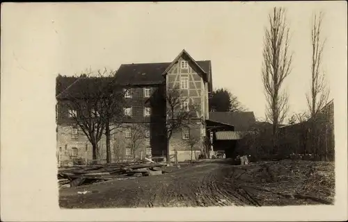 Foto Ak Derneburg Holle, Fachwerkhaus