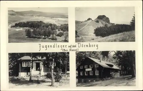 Ak Dörnberg Habichtswald in Hessen, Jugendlager auf dem Dörnberg