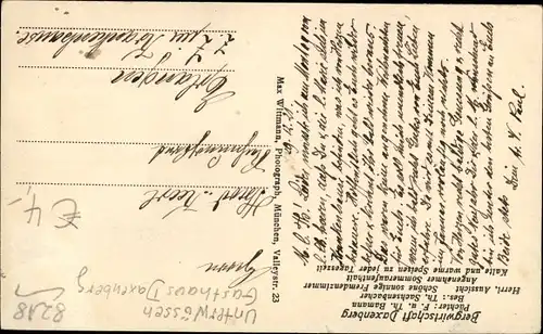 Ak Unterwössen in Oberbayern, Gasthof Daxenberg